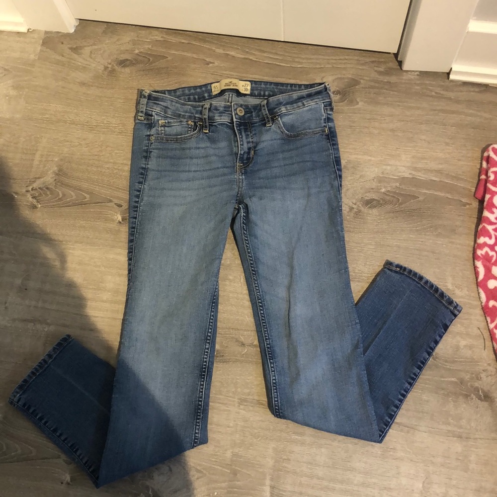 Low-Rise Hollister Boot Cut Jeans